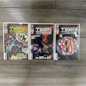 Teen Titans The Terminus Agenda #28 #29 #30 DC Comics Universe VG